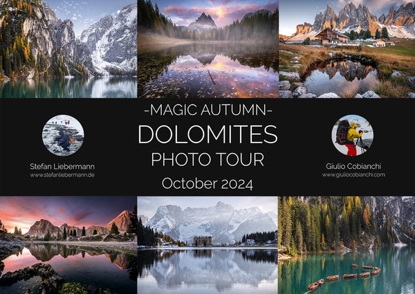 Fotoreise Dolomiten Herbst 11.10 - 17.10.2024