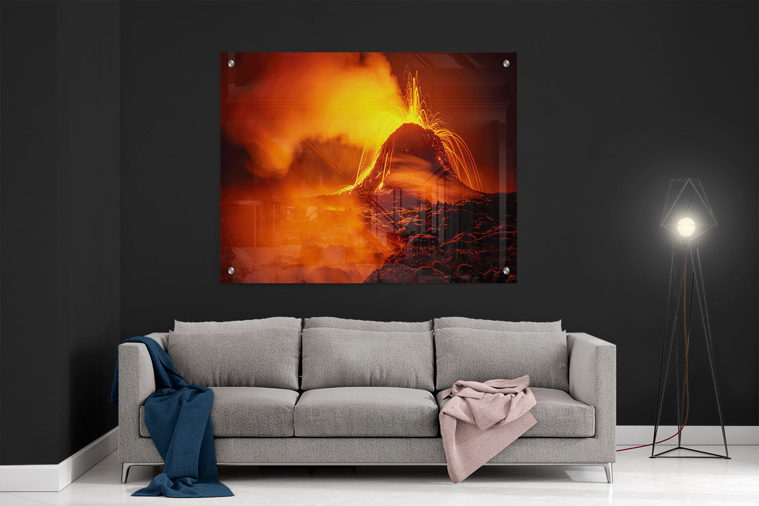 Volcanic eruption