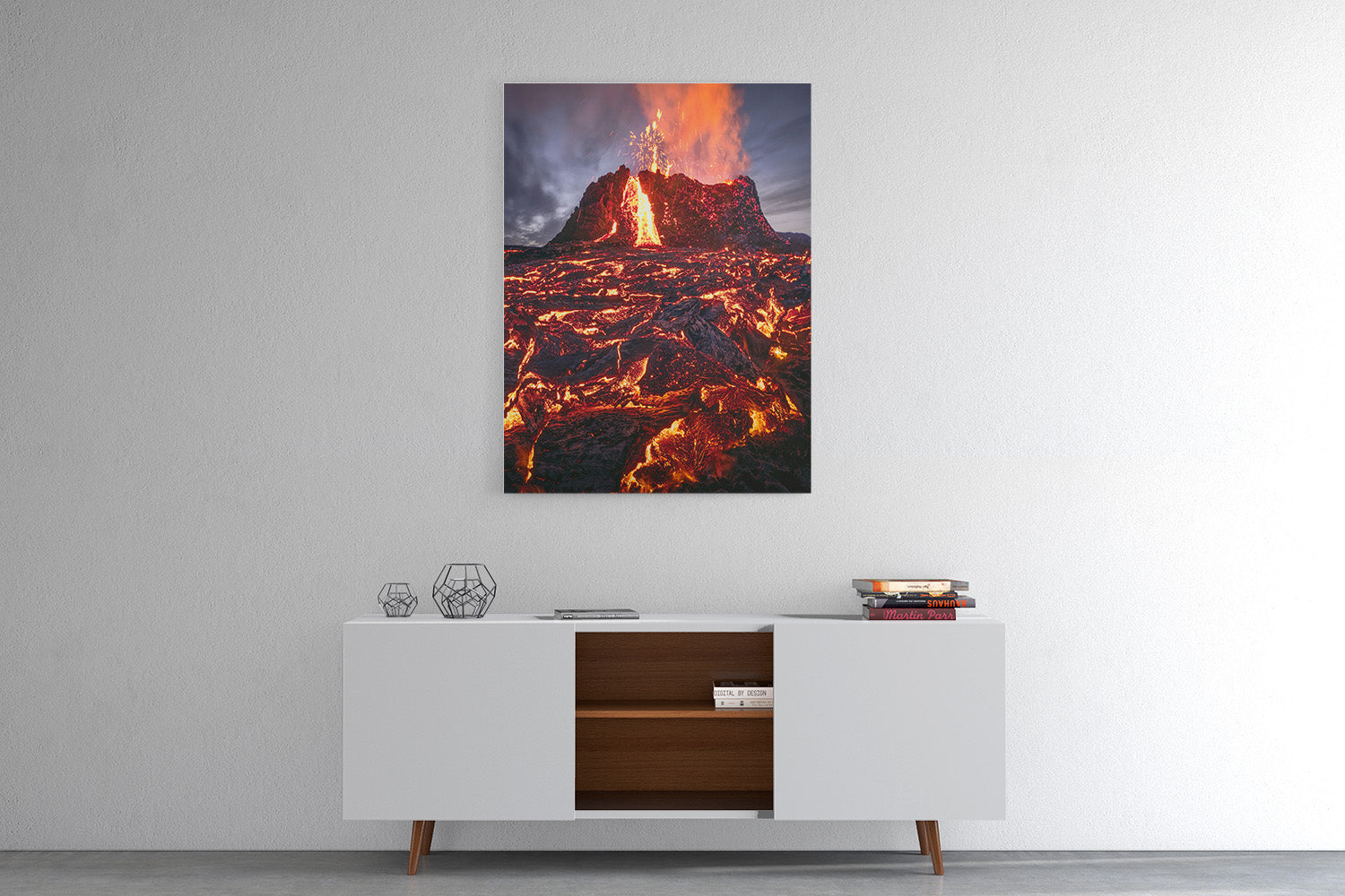 In the heart of the volcano