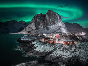 Northern Lights over Hamnoy